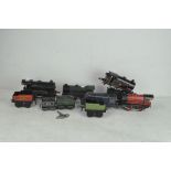 A selection of Hornby O Gauge clockwork tank locomotive projects,