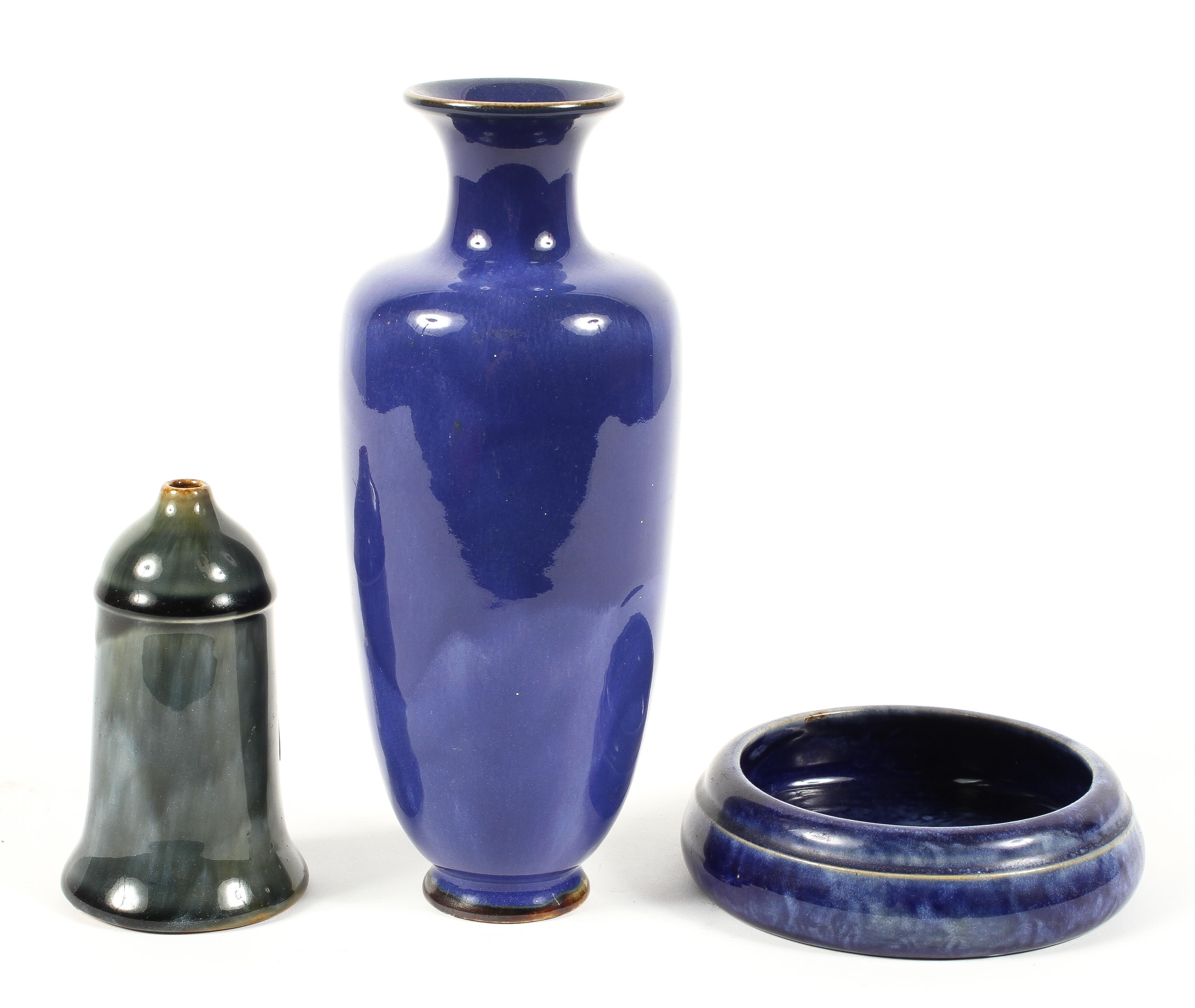 Three Royal Doulton glazed stonewares, late 19th century, impressed marks,