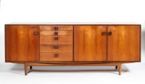 IB Kofod Larsen, G Plan teak sideboard credenza,