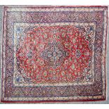 A Kashan Style Carpet,