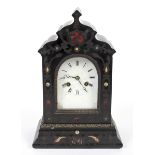 A 19th century French mantel clock,