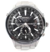 A Seiko Astron GPS Solar wristwatch