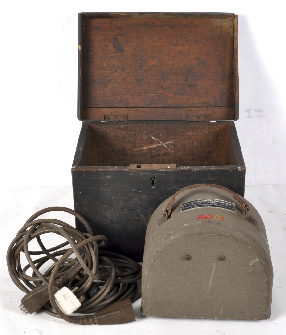 A G.B. Equipments Ltd auto wind projector transformer, no. 243,