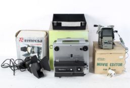 An Erno Movie Editor for 8mm fillm, a Reflecta light model no. 3002 and more