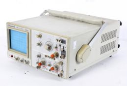 A Topward 7025 20MHz oscilloscope, portable, serial no. 940887,