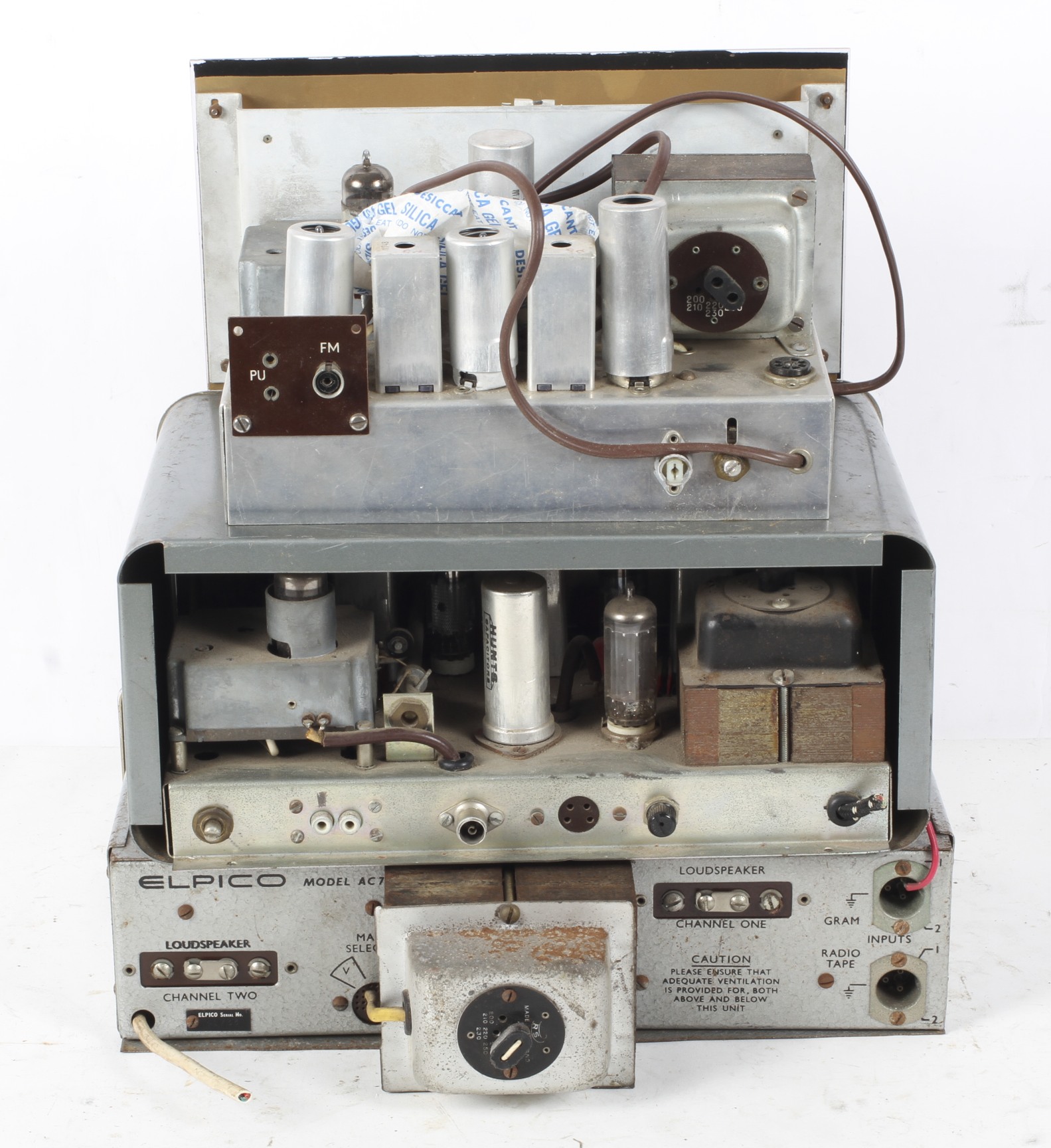 A retro Healthkit radio model FM-4U together with two other radios, - Image 2 of 2