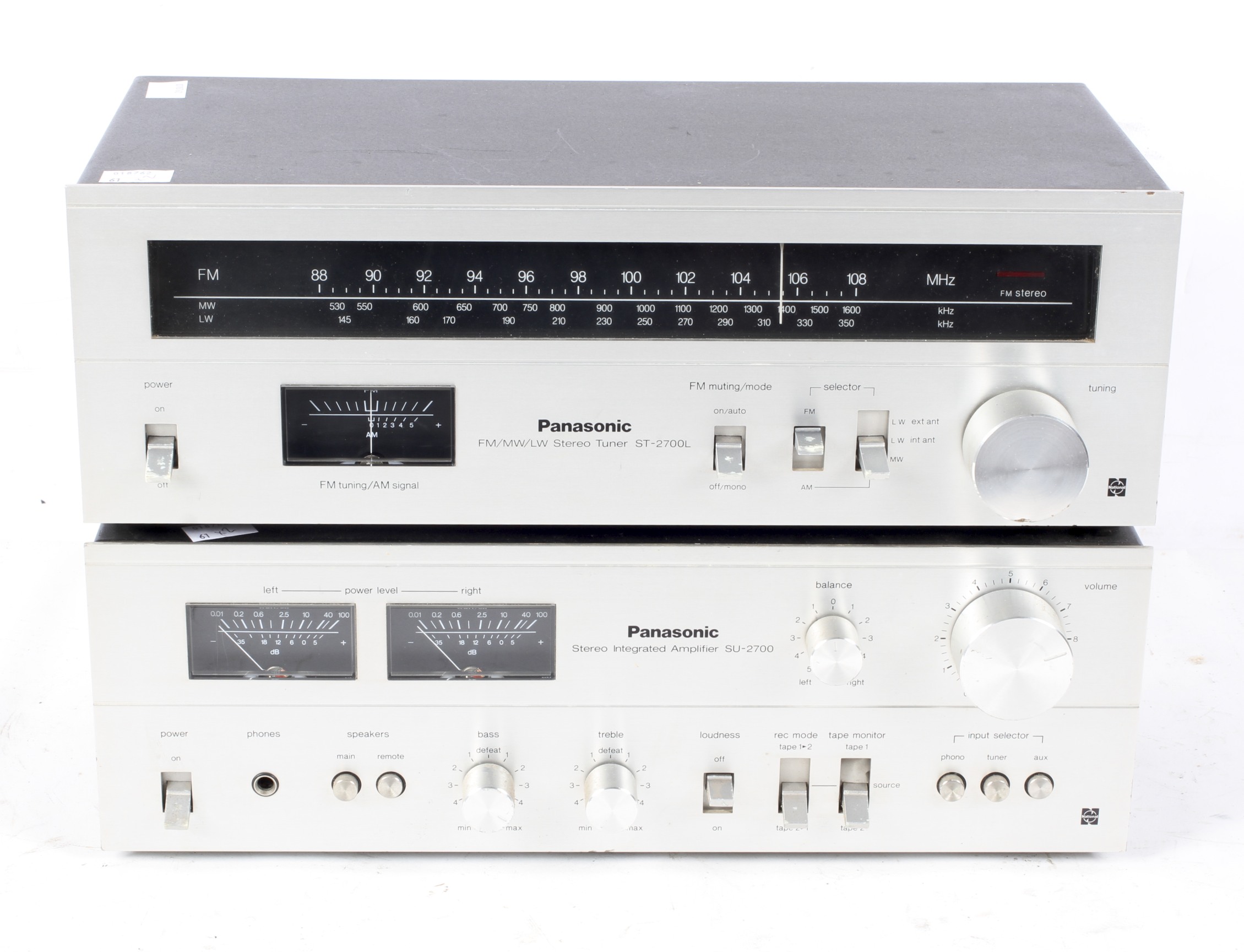 A Panasonic Stereo Tuner ST-2700L,