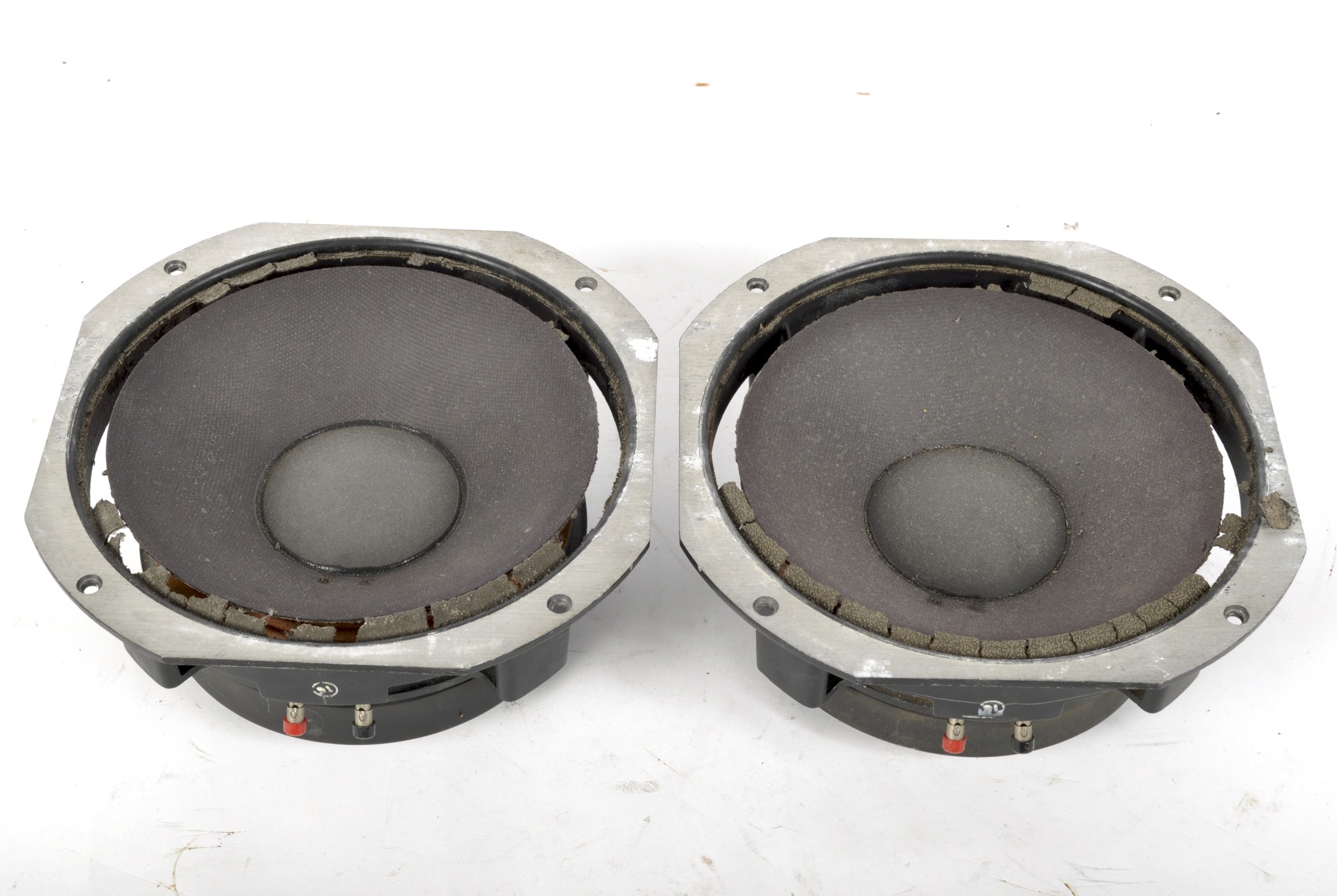 A pair of JBL speakers, model LE10H,