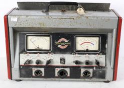 A portable Crypton Motormaster Minor engine tester, with red painted vents, model no, B6B/FA6725,