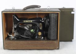 A Singer 99k electric sewing machine, EJ93900,