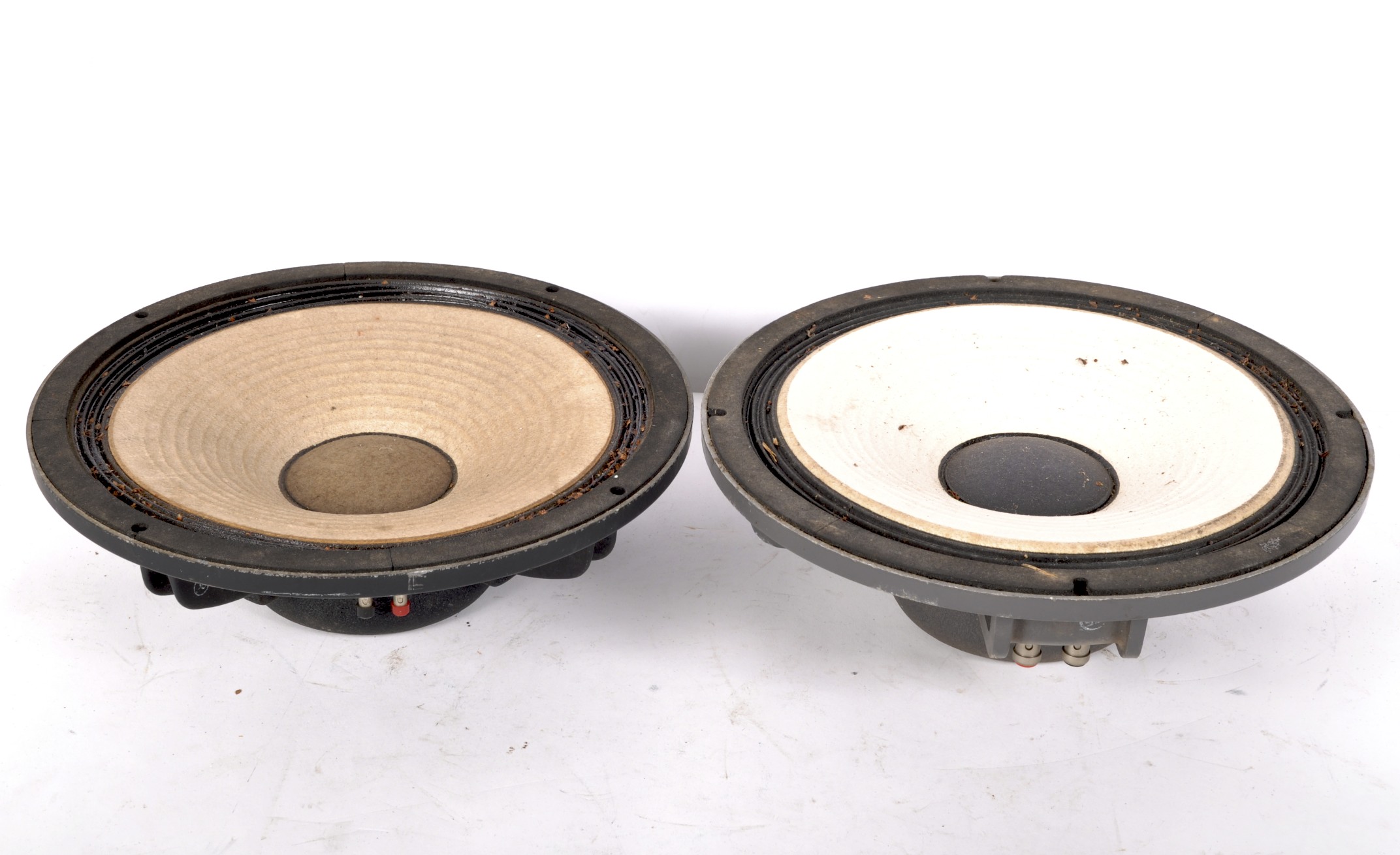 A JBL Professional Series speaker and a JBL Signature Speaker, the first model number 2213,