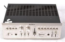 A Sony Integrated amplifier TA-1150D, serial no. 401439