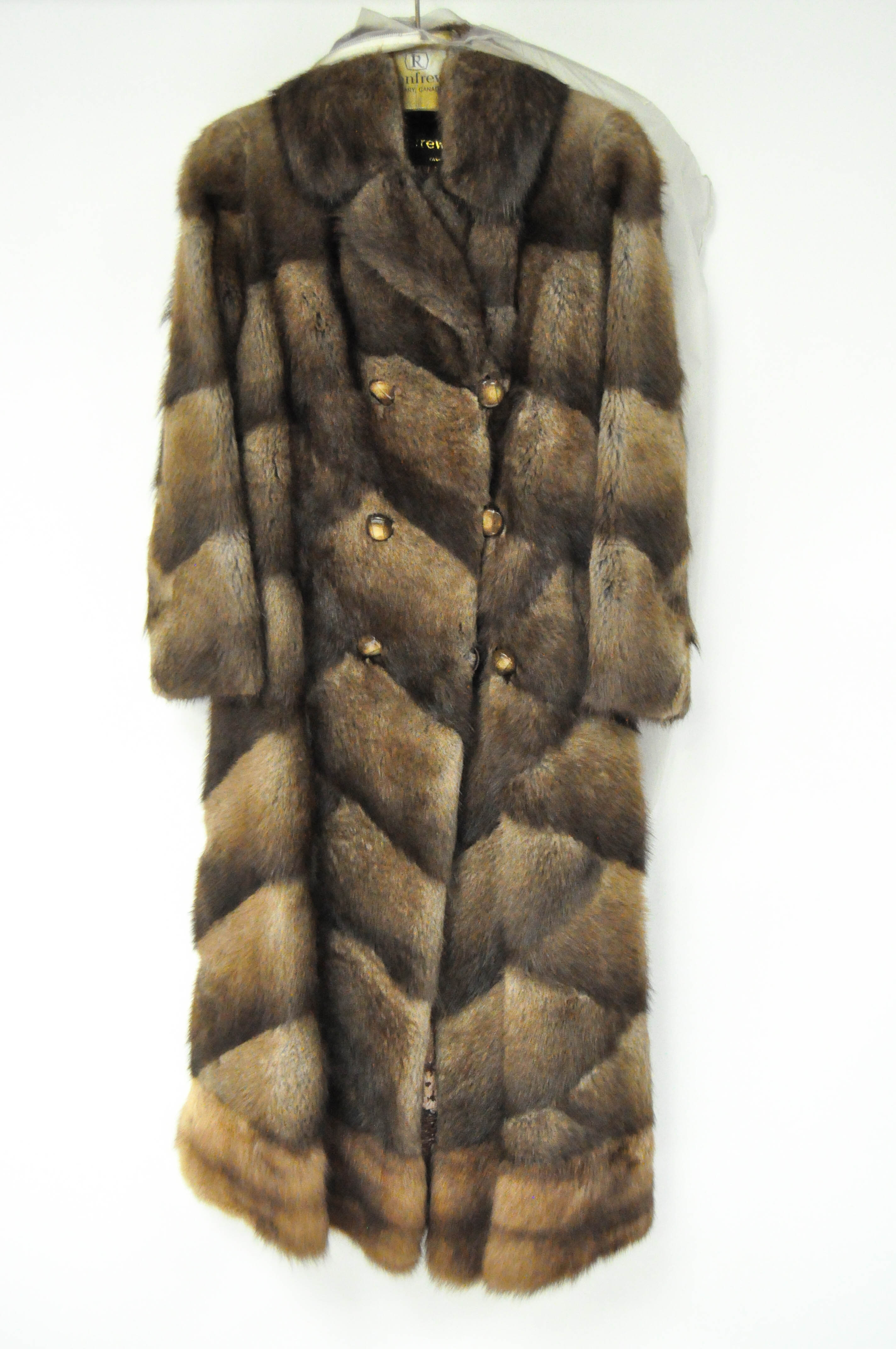 A vintage Canadian fur coat by Renfrew,