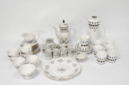 A 21 piece Colclough 'Coppelia' tea set,