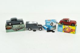 A Corgi no. 352 R.A.F. Staff Car Standard Vanguard together with an unboxed no. 406 Land Rover 109