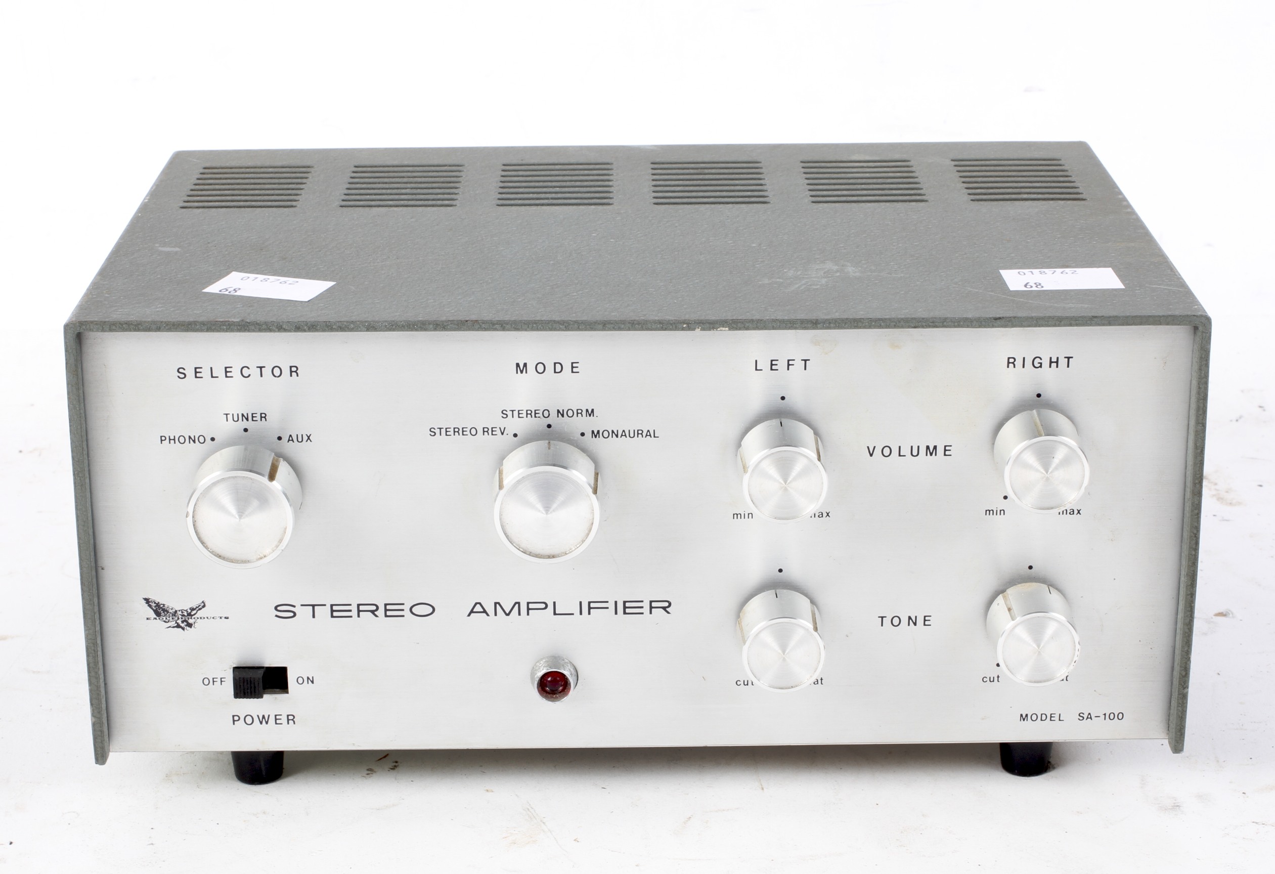 An Eagle Stereo Amplifier SA-100,
