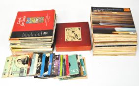 A large quantity of vinyl records,