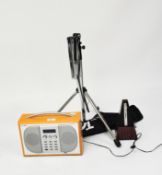 A Pure digital radio, a music stand and a metronome