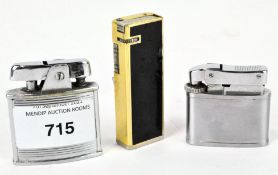 A 1940's Ronson lighter and two others