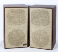 A pair of acoustic suspension AR-29X loudspeakers, EAX03379, fabric mesh to the front,