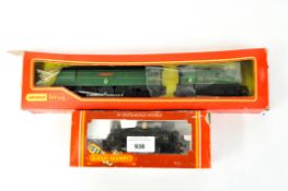 Two OO gauge models, comprising a Hornby R8695 locomotive and a GWR locomotive 101,