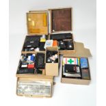 A selection of vintage ZX spectrum's and related equipment, disks, books, accessories and more