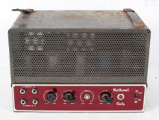 A Northcourt Thirty portable value amplifier, with red mirrored dial,