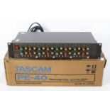 A Tascam Parametric Equalizer PE-40,