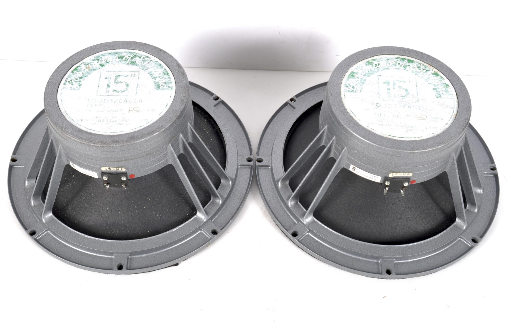 Two Goodman loudspeakers, 6 ohms, 12689, - Image 3 of 4