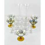 A selection of 20th Century glasses,