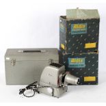 Four Aldis projectors, with 200/250 Voltage, some with lamps,