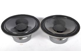 Two Goodman loudspeakers, each Impedence 6 ohms, 15 inch, labels marked P/0 13524 41,