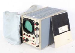 An Advance oscilloscope OS15, 17cm x 22cm x 38cm,