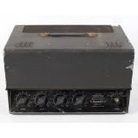 A vintage Tannoy type amplifier, type AB12/AC/25X,