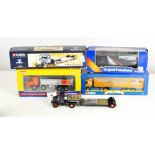 Four Corgi vehicles including a Pickfords Volvo 4 wheel rigid lorry 59541,