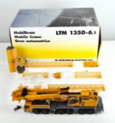 A WSI Model 1:50 scale Liebherr LTM 1350-6.1 Mobile Crane, in original box