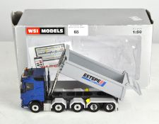 A WSI Models model No. 04-1181 WSI Premium Line VOLVO FH4 Sleeper Cab 10x4 and Tipper Truck