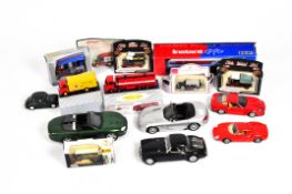 A selection of diecast vehicles including a 943 Leyland Octopus tanker, Eddie Stobart Ltd vehicles,