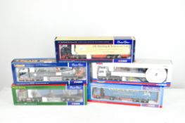 Five Corgi 1:50 scale model vehicles,