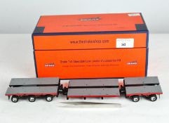 A Drake 1:50 scale Brake 7x8 steerable low loader accessories kit, Z209074A,