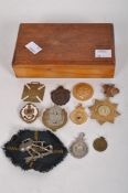 A collection of 19th & 20th century badges,