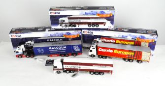 Three Corgi 1:50 scale Hauliers of Renown limited edition model vehicles,