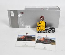 A Drake 1:50 scale K200 Prime Mover Truck, Z01373, chrome yellow,
