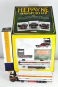 Two H.E Payne Transport Ltd 1:50 scale model vehicles