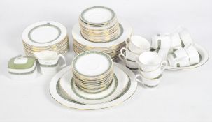 A Royal Doulton part tea and dinner service in the 'Rondelay' pattern, H5004