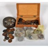 Two boxes of 19th & 20th century coins, from a variety of countries,