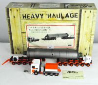 A Corgi 1:50 scale Heavy Haulage model vehicle and another