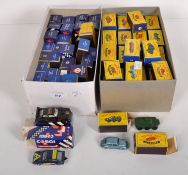 A large collection of reproduction Matchbox Series diecast vehicles
