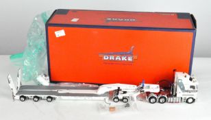 A Drake 1:50 scale 2X8 dolly and 3X8 swingwing with Kenworth K200 primemover, ZT09042,