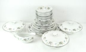 A 'White Mist' pattern Ridgway dinner service